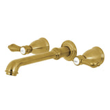 Heirloom Two-Handle 3-Hole Wall Mount Roman Tub Faucet