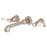 Bel-Air Two-Handle 3-Hole Wall Mount Tub Faucet