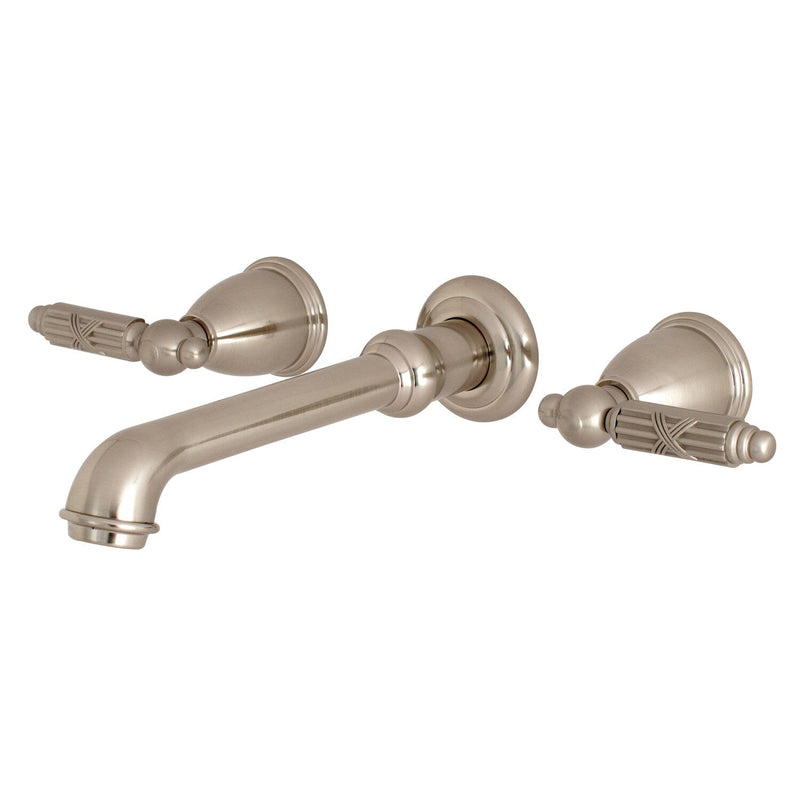 Georgian Two-Handle 3-Hole Wall Mount Roman Tub Faucet