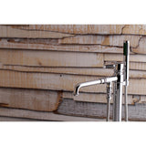 Kaiser Single-Handle 1-Hole Freestanding Tub Faucet with Hand Shower