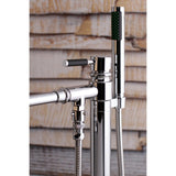 Kaiser Single-Handle 1-Hole Freestanding Tub Faucet with Hand Shower