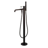 Paris Single-Handle 1-Hole Freestanding Tub Faucet with Hand Shower