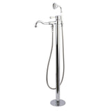 Paris Single-Handle 1-Hole Freestanding Tub Faucet with Hand Shower