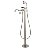 Kaiser Single-Handle 1-Hole Freestanding Tub Faucet with Hand Shower