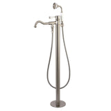 Paris Single-Handle 1-Hole Freestanding Tub Faucet with Hand Shower