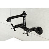 Essex Two-Handle 2-Hole Wall Mount Bridge Kitchen Faucet