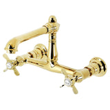 Essex Double-Handle 2-Hole Wall Mount Bathroom Faucet