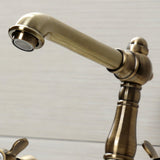 Essex Double-Handle 2-Hole Wall Mount Bathroom Faucet