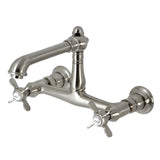 Essex Double-Handle 2-Hole Wall Mount Bathroom Faucet