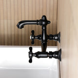 Essex Double-Handle 2-Hole Wall Mount Bathroom Faucet