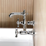 Essex Double-Handle 2-Hole Wall Mount Bathroom Faucet
