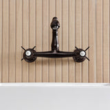 Essex Double-Handle 2-Hole Wall Mount Bathroom Faucet