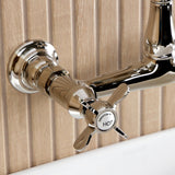 Essex Double-Handle 2-Hole Wall Mount Bathroom Faucet