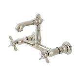 Essex Double-Handle 2-Hole Wall Mount Bathroom Faucet