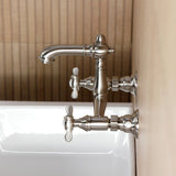 Essex Double-Handle 2-Hole Wall Mount Bathroom Faucet