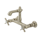 Essex Double-Handle 2-Hole Wall Mount Bathroom Faucet
