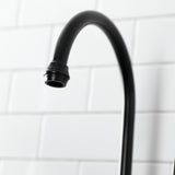 Heirloom Two-Handle 3-Hole Deck Mount Bridge Kitchen Faucet with Brass Side Sprayer