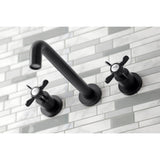 Essex Two-Handle 3-Hole Wall Mount Roman Tub Faucet