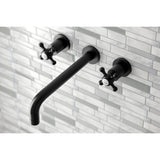 Metropolitan Two-Handle 3-Hole Wall Mount Tub Faucet