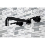 Kaiser Two-Handle 3-Hole Wall Mount Roman Tub Faucet