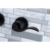 NuWave Two-Handle 3-Hole Wall Mount Tub Faucet