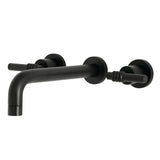 Milano Two-Handle 3-Hole Wall Mount Roman Tub Faucet