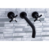Millennium Two-Handle 3-Hole Wall Mount Tub Faucet
