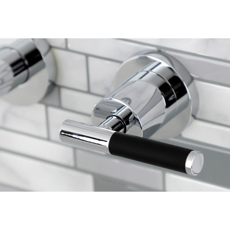Kaiser Two-Handle 3-Hole Wall Mount Roman Tub Faucet