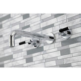 Kaiser Two-Handle 3-Hole Wall Mount Roman Tub Faucet