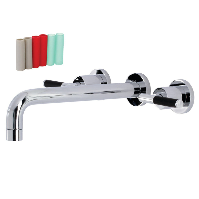 Kaiser Two-Handle 3-Hole Wall Mount Roman Tub Faucet