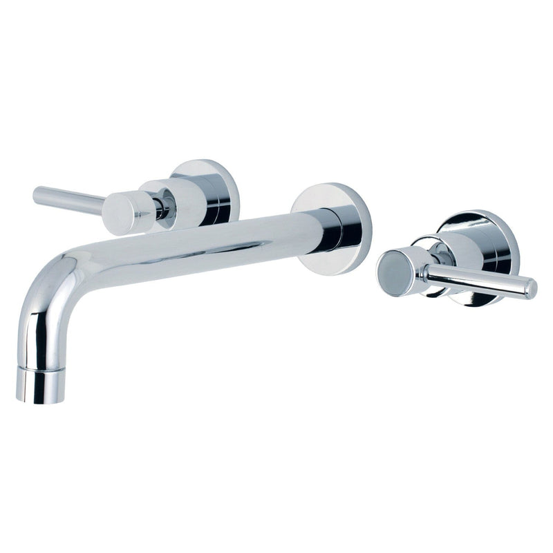 Concord Two-Handle 3-Hole Wall Mount Roman Tub Faucet