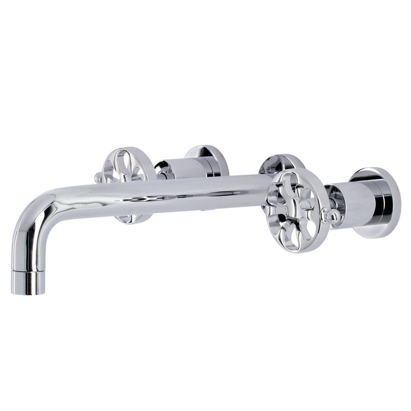 Belknap Two-Handle 3-Hole Wall Mount Roman Tub Faucet