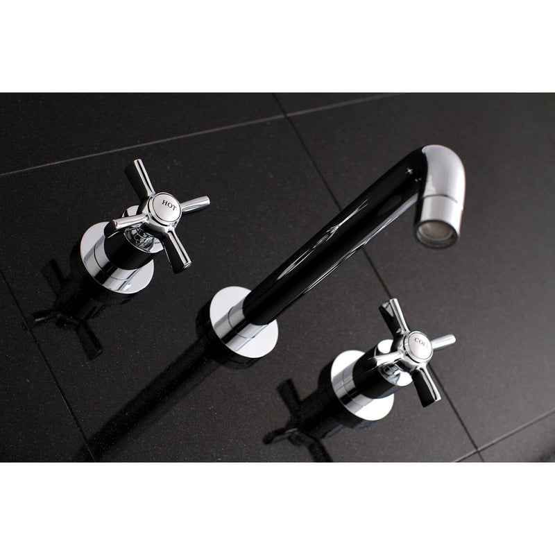 Millennium Two-Handle 3-Hole Wall Mount Tub Faucet