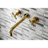 Essex Two-Handle 3-Hole Wall Mount Roman Tub Faucet