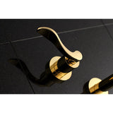 NuWave Two-Handle 3-Hole Wall Mount Tub Faucet