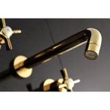Millennium Two-Handle 3-Hole Wall Mount Tub Faucet