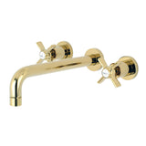 Millennium Two-Handle 3-Hole Wall Mount Tub Faucet