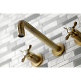 Essex Two-Handle 3-Hole Wall Mount Roman Tub Faucet