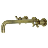 Essex Two-Handle 3-Hole Wall Mount Roman Tub Faucet