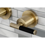 Kaiser Two-Handle 3-Hole Wall Mount Roman Tub Faucet