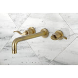 NuWave Two-Handle 3-Hole Wall Mount Tub Faucet