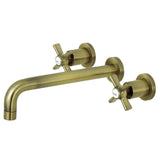 Millennium Two-Handle 3-Hole Wall Mount Tub Faucet
