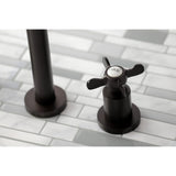 Essex Two-Handle 3-Hole Wall Mount Roman Tub Faucet