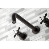 Essex Two-Handle 3-Hole Wall Mount Roman Tub Faucet