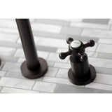 Metropolitan Two-Handle 3-Hole Wall Mount Tub Faucet