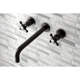 Metropolitan Two-Handle 3-Hole Wall Mount Tub Faucet