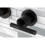 Kaiser Two-Handle 3-Hole Wall Mount Roman Tub Faucet