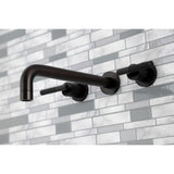 Kaiser Two-Handle 3-Hole Wall Mount Roman Tub Faucet