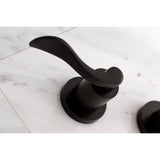 NuWave Two-Handle 3-Hole Wall Mount Tub Faucet