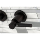 Kaiser Two-Handle 3-Hole Wall Mount Roman Tub Faucet